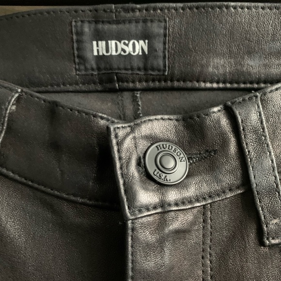 Jumpsuits | Hudson Leather Pants 